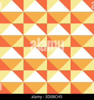 Geometric Triangle Seamless pattern Design Vector Stock Vector