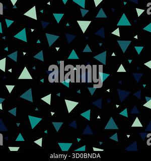 Abstract Triangle Seamless Pattern Design Stock Vector