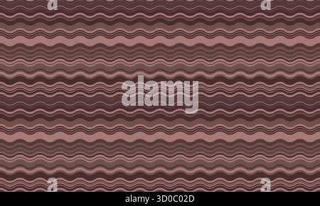 Serene waves of mauve and brown create a sophisticated, repeating pattern.  Perfect for backgrounds, textiles, or website design, this image evokes ca Stock Vector