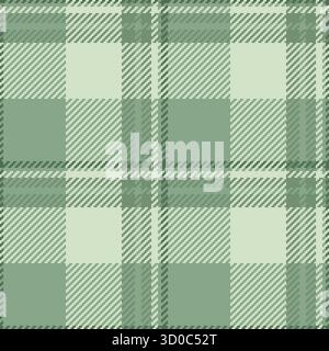 Equal vector check seamless, professional texture tartan textile. Hounds tooth pattern fabric background plaid in pastel and light colors palette. Stock Vector