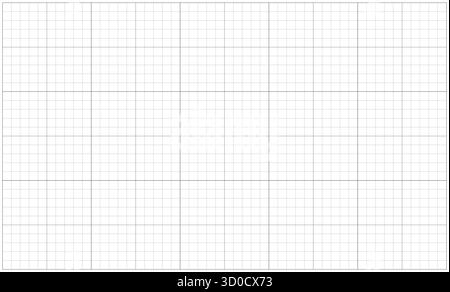 Black grid dotted texture on white. Typographical template to make notebooks production. Wide squared black grid paper. Mathematics dashed grid Stock Vector