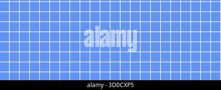 A checkered white and blue grid for a diner or checkerboard pattern with a sea and curvy table design.. Stock Vector