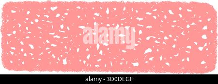 Chalk Scribble Rectangle Textbox Banner Sketch Stock Vector