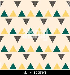 Triangle Pattern Background Textured Vector Design Stock Vector