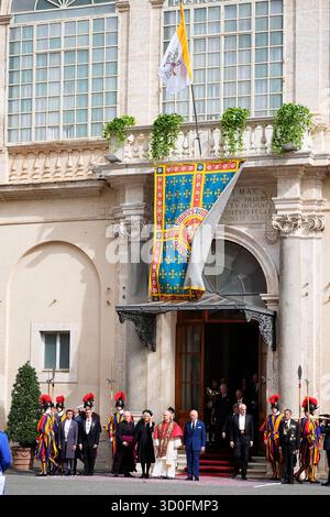 Republic Square Rome Pope Leo XIV Rome 7 October 2026 His Holiness Pope Leo XIV attends a ...