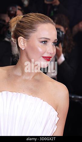 Jennifer Lawrence at the Cannes Film Festival 2025 with their film "Die