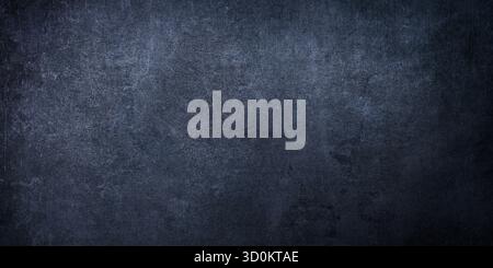 Schieferwand im Licht.Black texture dark slate background. Stone concrete surface.Dark grey black slate texture in natural pattern with high Stock Photo