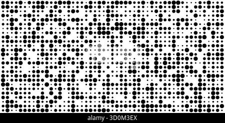 White abstract background of disintegrating dots and cubes forming a fading mosaic pixel texture ideal for minimal digital design or tech vector Stock Vector