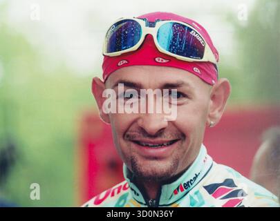 Photo Vintage Cyclisme - Marco Pantani Tour De France 1998 - Tirage Presse 21x15 Cm
