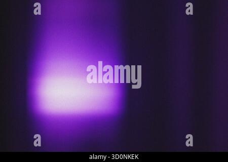 Grain noisy abstract neon colors gradient background for design. Blurred defocused. Lo-fi effect Stock Photo