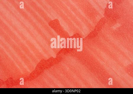 Orange marker texture on paper, hand painted background with visible pen strokes and soft shading Stock Photo