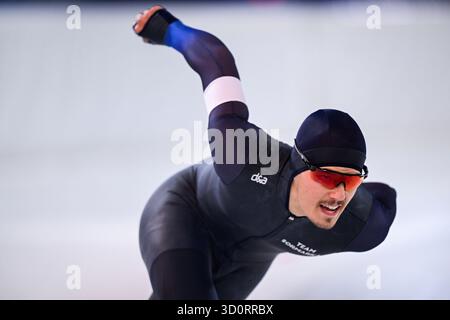 Stavanger 20251024. Vegard Rye in the men's 1500 meters during the ...