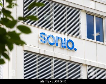 Zug, Switzerland - July 22, 2025: Sonio specializes in AI-driven software solutions designed to assist healthcare professionals Stock Photo
