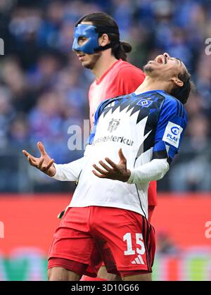 Yussuf Poulsen (HSV Hamburg) Hamburg, October 4, 2026, Football, Test ...