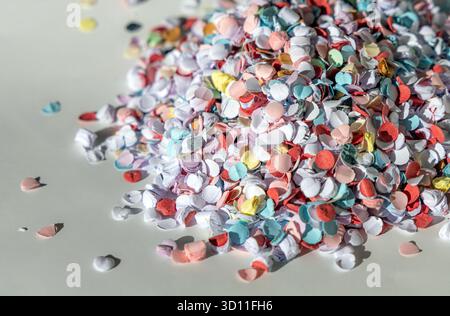 chad - paper from hole punching Stock Photo - Alamy
