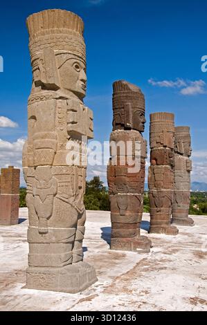 Tula archeological site, Hidalgo, Mexico Stock Photo - Alamy