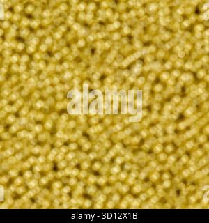 Yellow light bokeh. Seamless square texture. Stock Photo