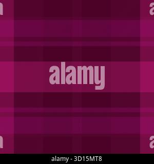 Panel pattern background tartan, hounds check fabric vector. Down plaid seamless textile texture in pink and dark colors palette. Stock Vector