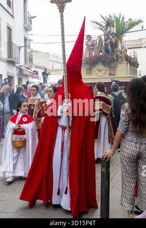 Castro del Rio, Cordoba - Spain - 03-24-2024: A marching band in formal ...