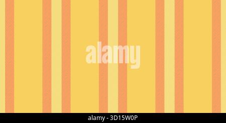 Sunshine stripes Warm and inviting textile pattern in shades of yellow and orange. Versatile background for design, crafts, or cheerful presentation. Stock Vector