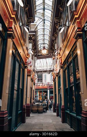 Leadenhall Market, London, England Stock Photo