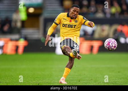 Jackson Tchatchoua (38 Wolves) on the ball during the FA Cup football ...