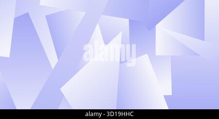 Blue abstract business backdrop for website. Geometric facets, shapes and triangles minimalist style background. Stock Vector
