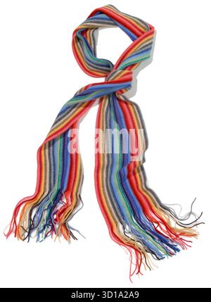scarf on white background Stock Photo