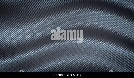 Carbon fiber 3d futuristic pattern Stock Photo