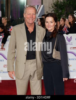 Iain Glen and Charlotte Emerson attend the Pride of Britain Awards 2025