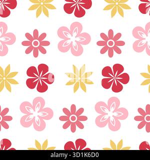 abstract seamless floral pattern in pastel shades for creative projects vector Stock Vector