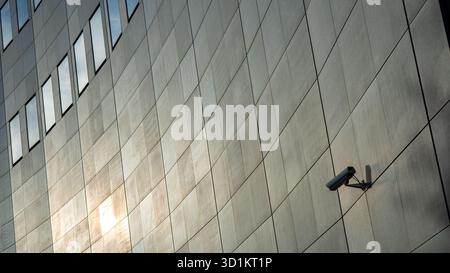 Security Camera on the MDR Tower Stock Photo