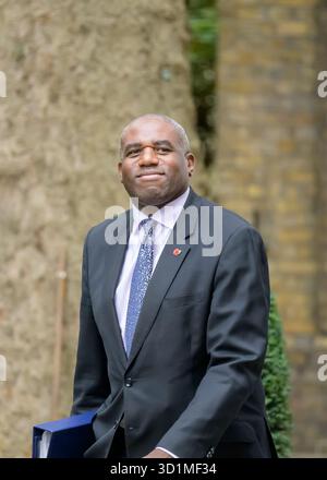 Deputy Prime Minister David Lammy speaking during the launch of the ...