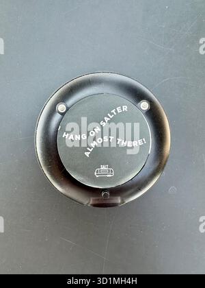 Salt cafe pager waiting Stock Photo