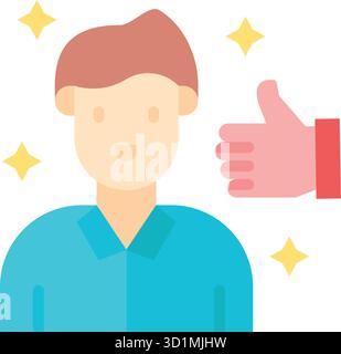 Positive Reinforcement icon vector image. Suitable for mobile apps, web apps and print media. Stock Vector