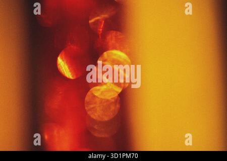 Abstract black and orange light liquid background. Gradient mesh effect bright color blend. Blurred and defocused. Stock Photo