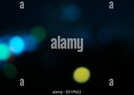 Grain noisy abstract neon colors gradient background for design. Blurred defocused. Lo-fi effect Stock Photo