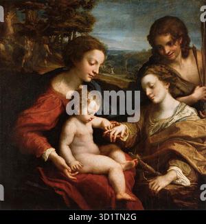 'The Mystic Marriage of St. Catherine,' painted by Paolo Veronese ...