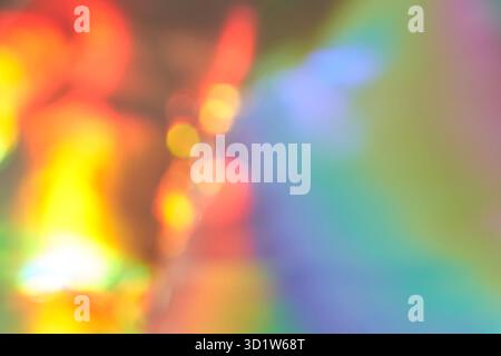 Holograph foil background. Pastel color paper. Retro trend design. Vintage Stock Photo