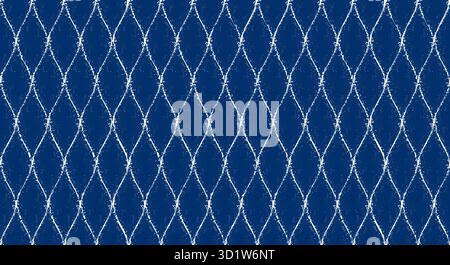 Dotted line grid seamless pattern. Wavy polka dot white texture. Artistic gradient abstract background Stock Vector