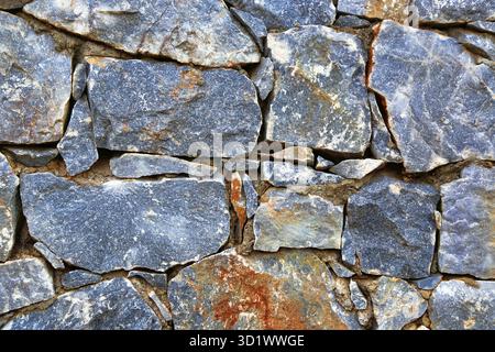 Background of large stones, close-up texture Stock Photo