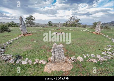 Cromlech of Mendiluze, Legaire Megalithic Park, Campas de Legaire ...