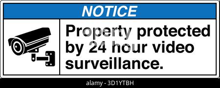CCTV Surveillance Cameras are security devices used for monitoring and recording activities in various areas such as homes, businesses, industrial sit Stock Vector