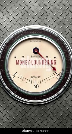 Money Loundering that is hitting a full scale, showing a very high ...