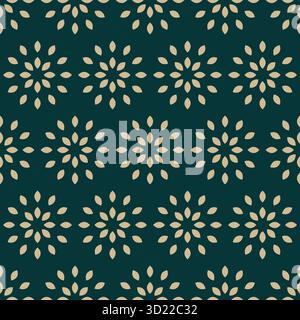 Abstract leaf seamless pattern background Stock Vector