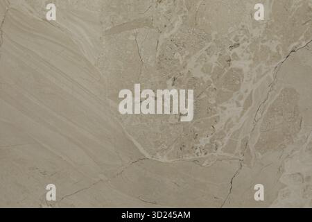 Natural stone surface displaying unique patterns and textures in neutral tones Stock Photo