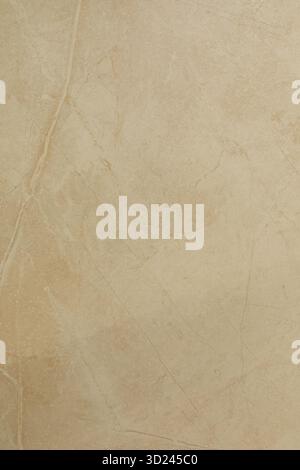 Neutral beige stone surface with subtle texture and natural patterns ideal for backgrounds and interior design Stock Photo