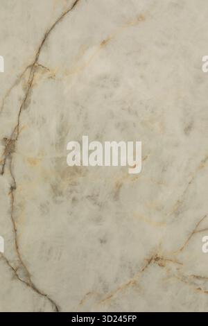 Marble surface with intricate patterns and textures in light tones and subtle veins Stock Photo