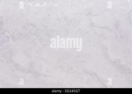 Light gray marble surface with subtle textures and patterns for home decor and design projects Stock Photo