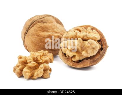 Walnut isolated on white background Stock Photo